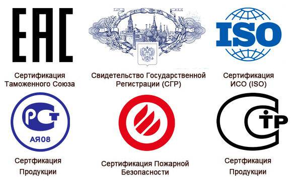 Сертификация продукции Alta Kesson